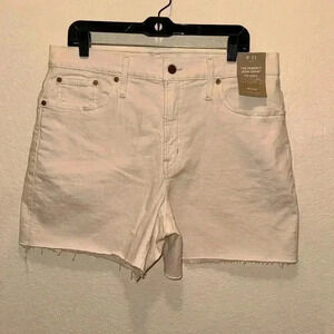 Madewell The Perfect Vintage Mid-Length Jean Short in Vintage Canvas women's 33